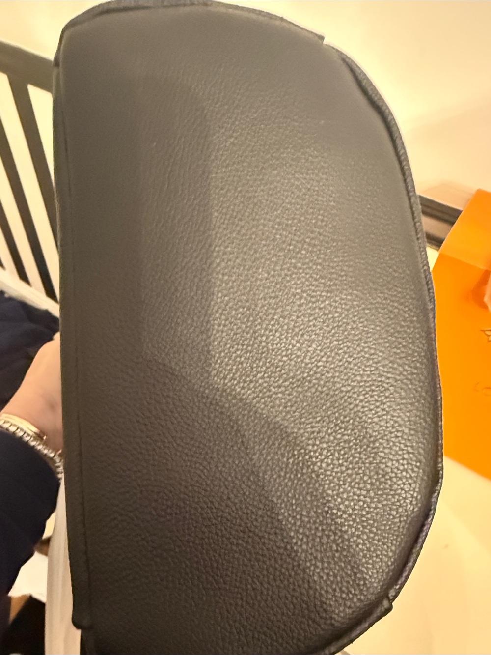 Black Embossed Monogram Mini Backpack BNIB very fashionable!! - Picture 5 of 6